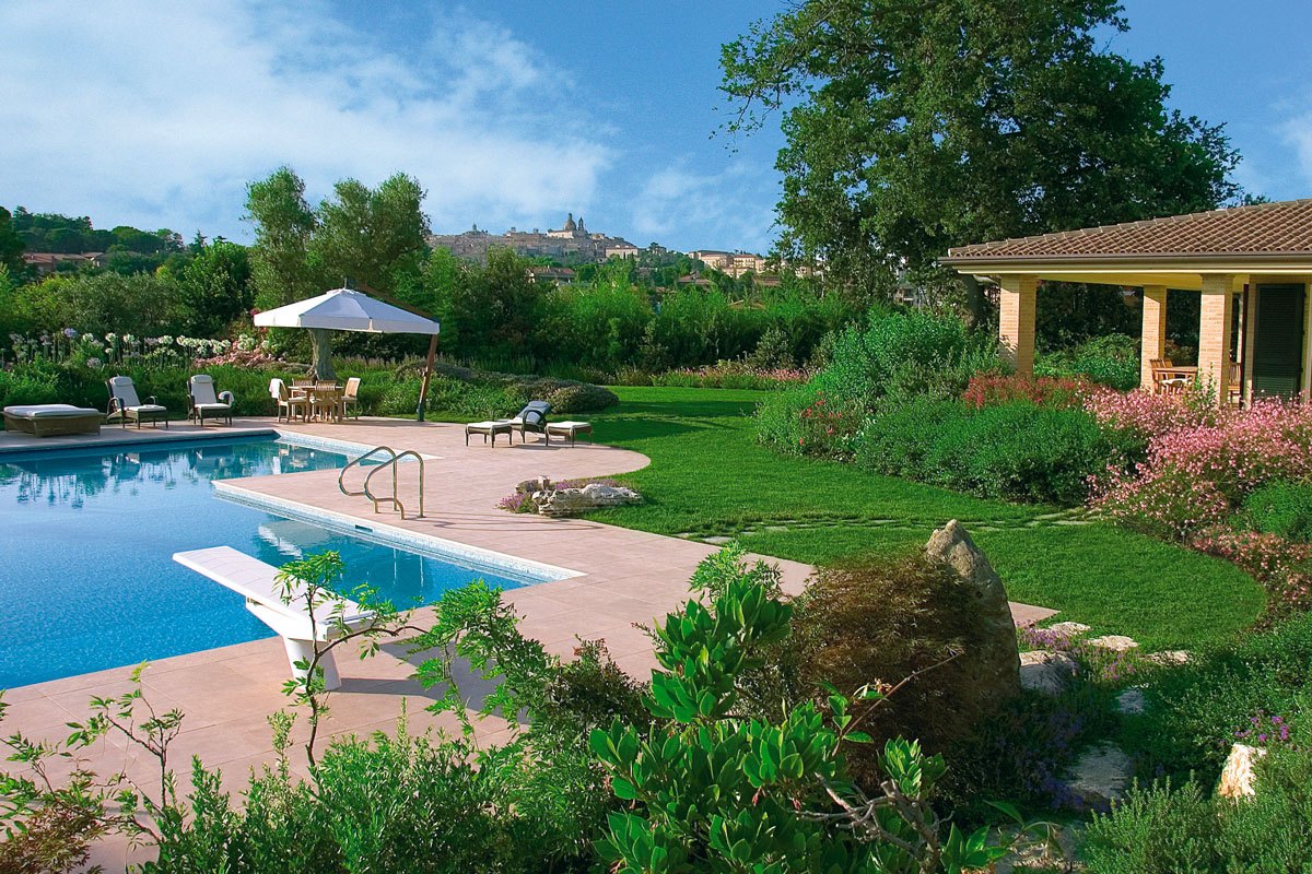 Giardino con piscina progetto pellegrini def ~ pellegrini giardini Giardini con piscina foto