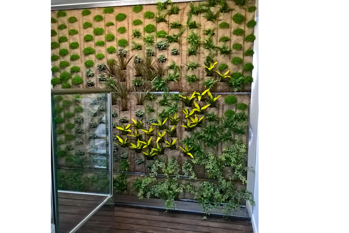 Giardino verticale indoor ~ pellegrini giardini Giardino verticale interno