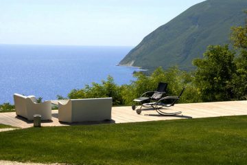 Conero, mare, arredo da giardino