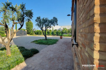 Il giardino dell'antico casale Bonaparte