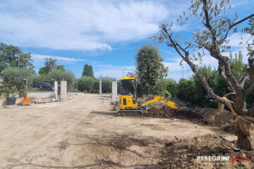 Il giardino dell'antico casale Bonaparte