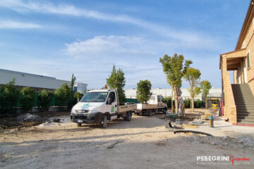 Il giardino dell'antico casale Bonaparte