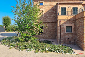 Il giardino dell'antico casale Bonaparte