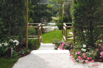Ristrutturazione giardino Hotel Maestà Due