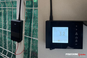 Sensore e centralina recinzione elettrificata