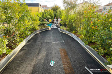 Giardino pensile pavimentazione