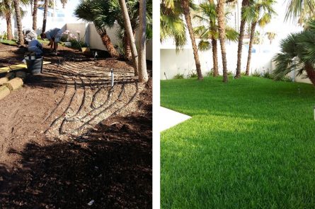 impianto di sub irrigazione, impianto di irrigazione, pellegrini giardini, tecnologia in giardino