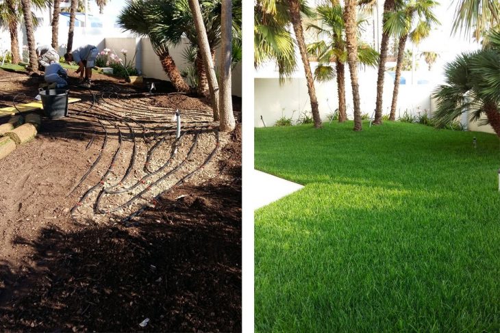 sub-irrigation system, irrigation system, pellegrini giardini, technology in the garden