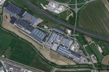 tontarelli, company headquarters, garden at company headquarters