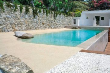 modern swimming pool