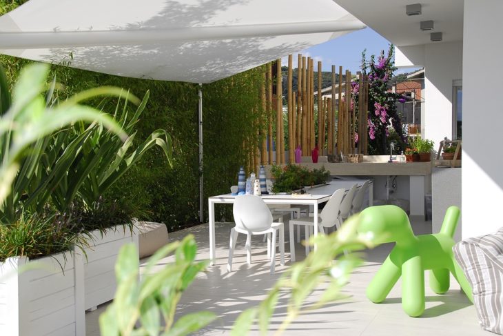 Garden design: Bioclimatic pergolas