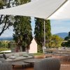 Bioclimatic Pergolas Shading Canopies to create living areas in the garden
